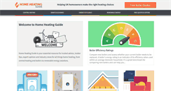 Desktop Screenshot of homeheatingguide.co.uk